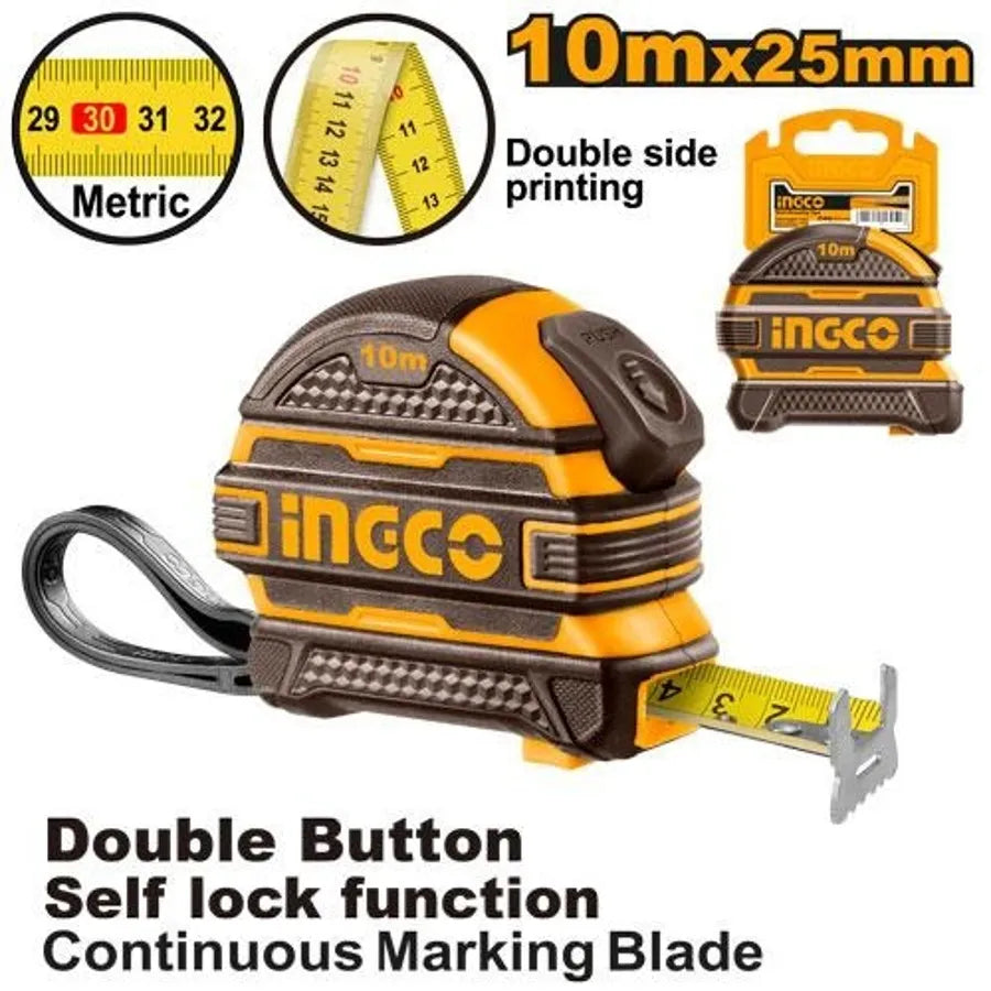 Steel Measuring Tape 10M - INGCO